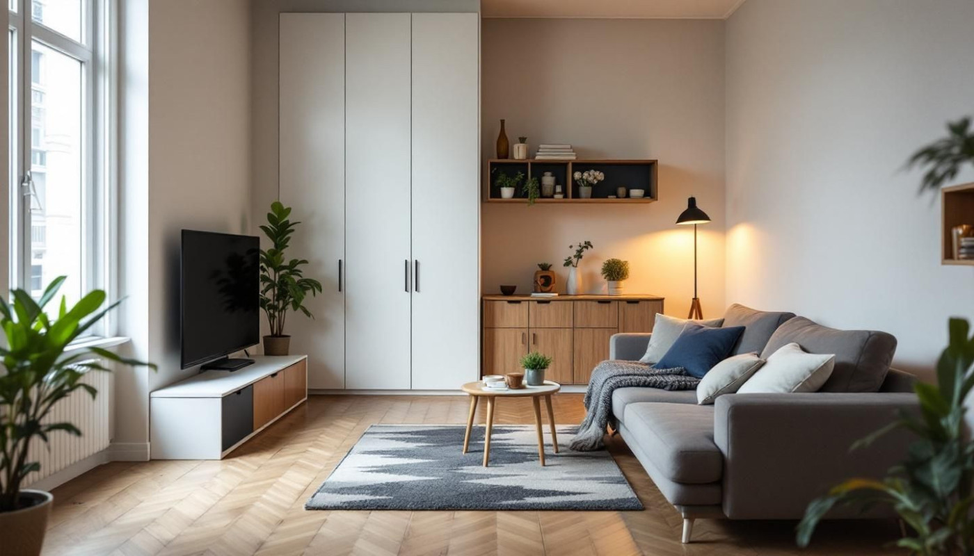 Stratégies pour optimiser l'espace dans un petit logement